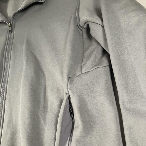 Lululemon Jacket Mens Extra Large Gray Full Zip Fleece Lined Pockets Athletic - Picture 5 of 11